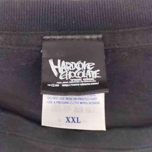 ハードコアチョコレート HARDCORE CHOCOLATE 爆裂都市 プリント S/S Tシャツ メンズ import:XXL