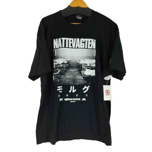 ハードコアチョコレート HARDCORE CHOCOLATE NATTEVAGTEN プリント S/S Tシャツ メンズ import:XXL