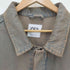 ザラ ZARA Rust Effect Denim Jean Jacket メンズ import:L
