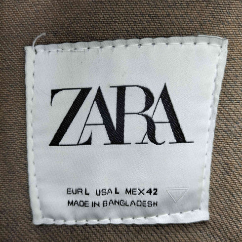 ザラ ZARA Rust Effect Denim Jean Jacket メンズ import:L