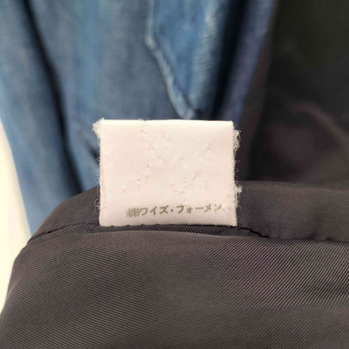 ワイズフォーメン Ys for men WORKSHOP 80-90S シャンブレー デニム ジャケット メンズ