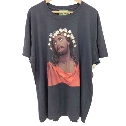 DENIM TEARS Jesus Crown Made of Cotton Tee クラウン メイド オブ コットンTシャツ メンズ JPN:XL