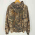ザブラックアイパッチ THE BLACK EYE PATCH STENCIL LOGO REALTREE THERMAL ZIP HOODIE リアルツリーカモ ジップフーディー メンズ JPN:L