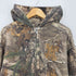 ザブラックアイパッチ THE BLACK EYE PATCH STENCIL LOGO REALTREE THERMAL ZIP HOODIE リアルツリーカモ ジップフーディー メンズ JPN:L