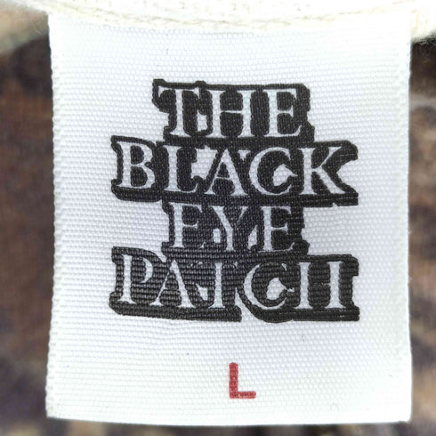 ザブラックアイパッチ THE BLACK EYE PATCH STENCIL LOGO REALTREE THERMAL ZIP HOODIE リアルツリーカモ ジップフーディー メンズ JPN:L
