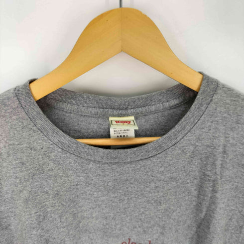 リーバイス Levis USA製 袖&裾シングルステッチ プリント Tシャツ メンズ import:L