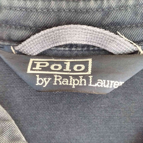ポロバイラルフローレン Polo by RALPH LAUREN 90-00s 同色ポニー刺繍 スイングトップ 襤褸 メンズ import:M