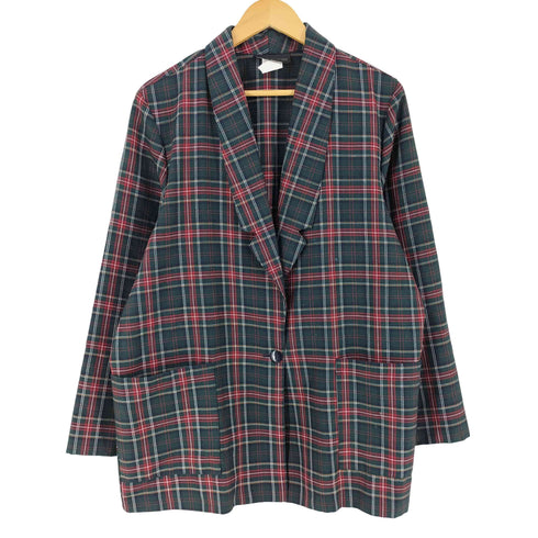 USA製 Jordan ross チェック 1B ジャケット レディース L