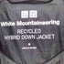 ホワイトマウンテニアリング WHITE MOUNTAINEERING リサイクルハイブリッドダウンジャケット メンズ JPN:M