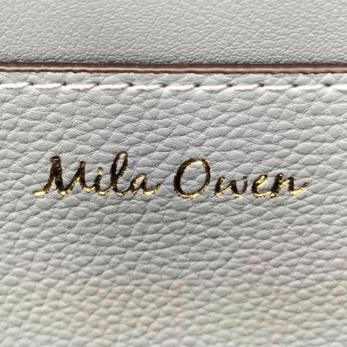 ミラオーウェン Mila Owen ベルト付きラージハンドバッグ レディース
