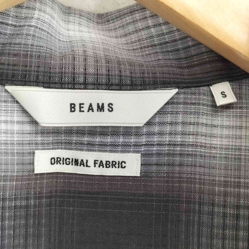 ビームス BEAMS オンブレ チェック ルーズ シャツ メンズ JPN:S