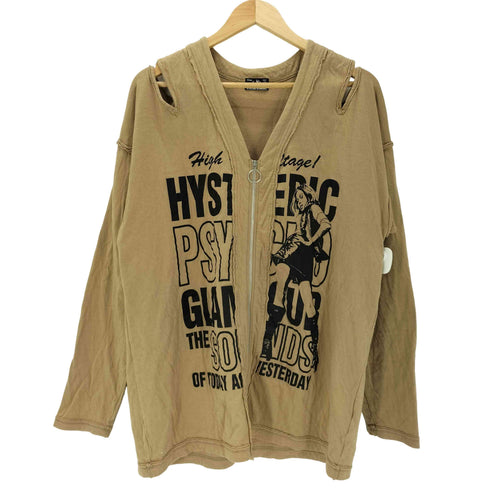 ヒステリックグラマー HYSTERIC GLAMOUR ヒスガール プリントカーディガン オゾンコミュニティ Y2K レディース FREE