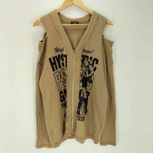 ヒステリックグラマー HYSTERIC GLAMOUR ヒスガール プリントカーディガン オゾンコミュニティ Y2K レディース FREE