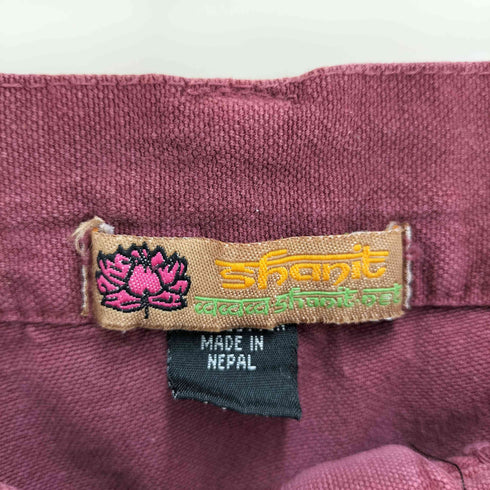 SHANIT ネパール製 サルエル ワイド パンツ メンズ