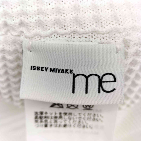 ミーイッセイミヤケ me ISSEY MIYAKE 25SS KNIT STRETCH PLEATS レディース ONE SIZE