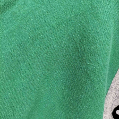80-90S KC SPORTSWEAR 宗教 プリント ラグランスリーブ Tシャツ メンズ import:L