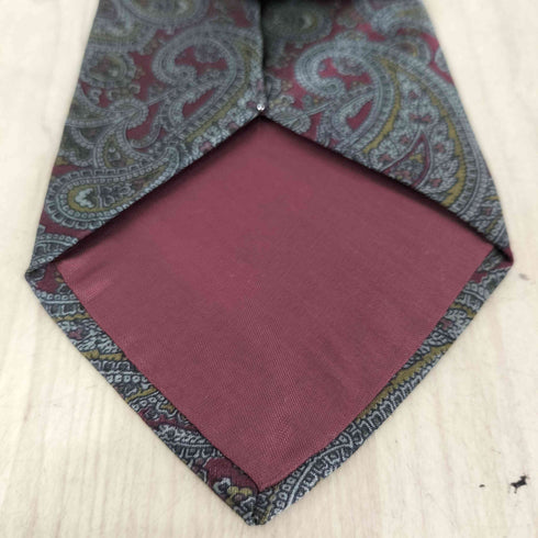 ジョルジオアルマーニ Giorgio Armani ペイズリー柄シルクネクタイ メンズ