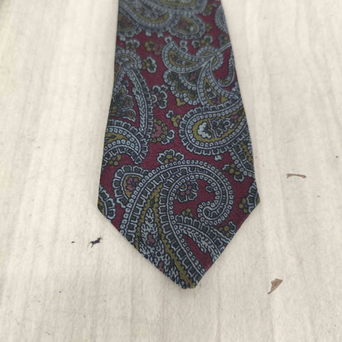 ジョルジオアルマーニ Giorgio Armani ペイズリー柄シルクネクタイ メンズ