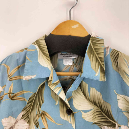 hawaiian reserve collection ハワイ製 コットンアロハシャツ レディース M