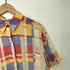 アルフレッドダナー ALFRED DUNNER 90s 水彩タッチ チェック S/S シャツ レディース 14