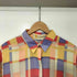 アルフレッドダナー ALFRED DUNNER 90s 水彩タッチ チェック S/S シャツ レディース 14