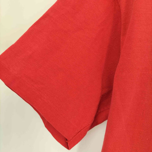 ヘインズ Hanes 70s USA製 三角タグ フロントプリント S/S Tシャツ メンズ JPN:L