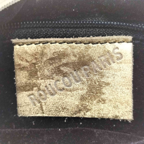 ROUCOU PARIS ホーボー パイソン柄ショルダーバッグ レディース