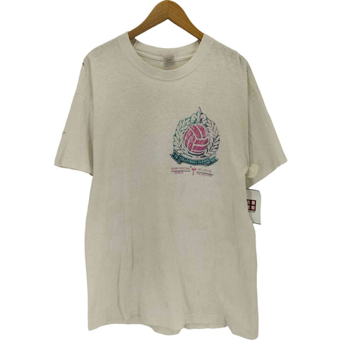 フルーツオブザルーム FRUIT OF THE LOOM 90s シングルステッチ 両面プリント クルーネックTシャツ メンズ JPN:L