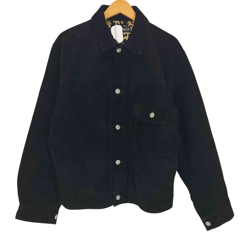 ワコマリア WACKO MARIA SUEDE LEATHER TRUCKER JACKET スエードレザー トラッカージャケット メンズ JPN:M