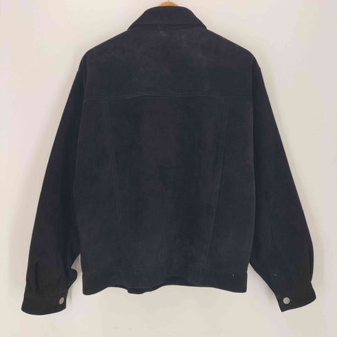 ワコマリア WACKO MARIA SUEDE LEATHER TRUCKER JACKET スエードレザー トラッカージャケット メンズ JPN:M