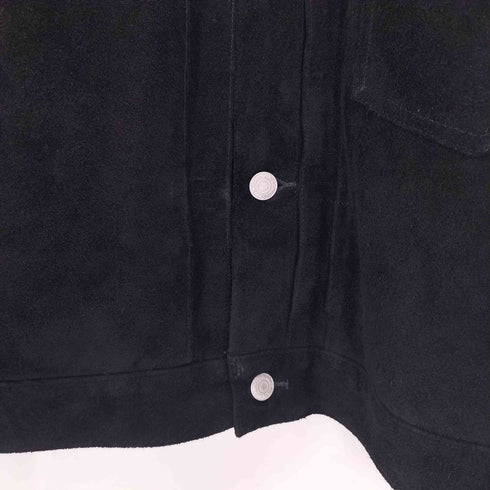 ワコマリア WACKO MARIA SUEDE LEATHER TRUCKER JACKET スエードレザー トラッカージャケット メンズ JPN:M
