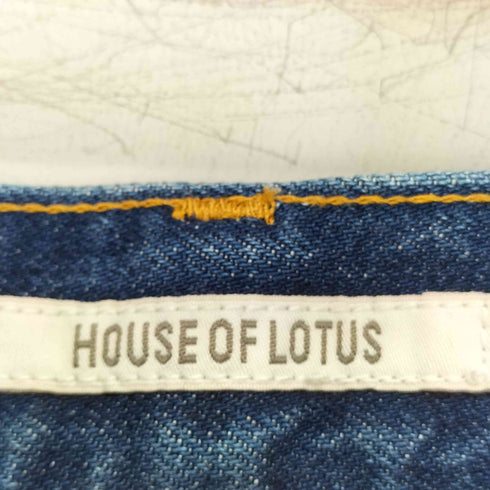ハウスオブロータス HOUSE OF LOTUS テーパードデニムパンツ レディース S