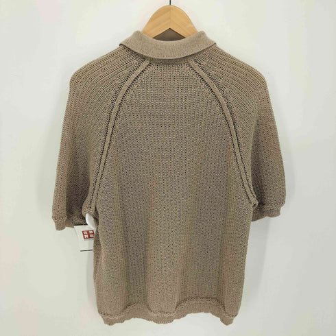 フレッドペリー FRED PERRY KNIT POLO SHIRT ニットポロシャツ 和紙 メンズ import:M