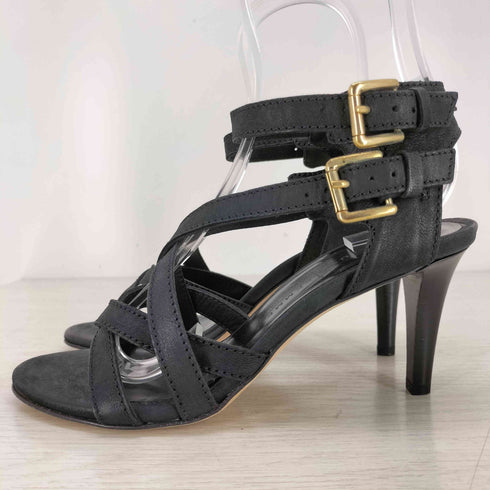 LATITUDE FEMME イタリア製 レザーストラップサンダル レディース 36