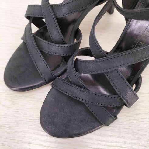 LATITUDE FEMME イタリア製 レザーストラップサンダル レディース 36