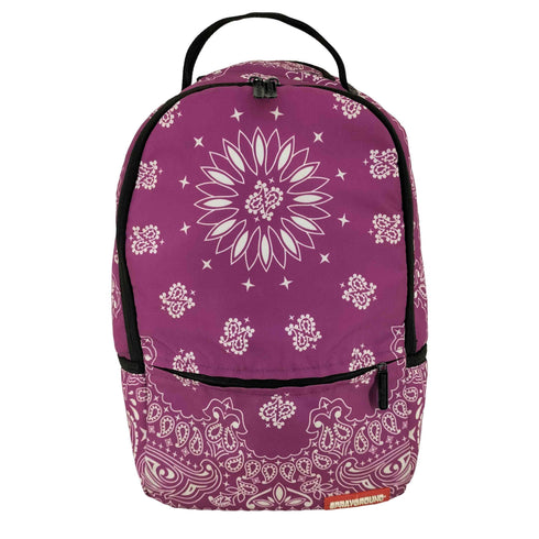 SPRAYGROUND Bandana Backpack Purple メンズ