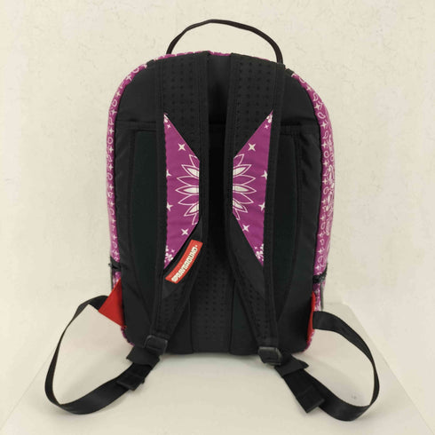 SPRAYGROUND Bandana Backpack Purple メンズ
