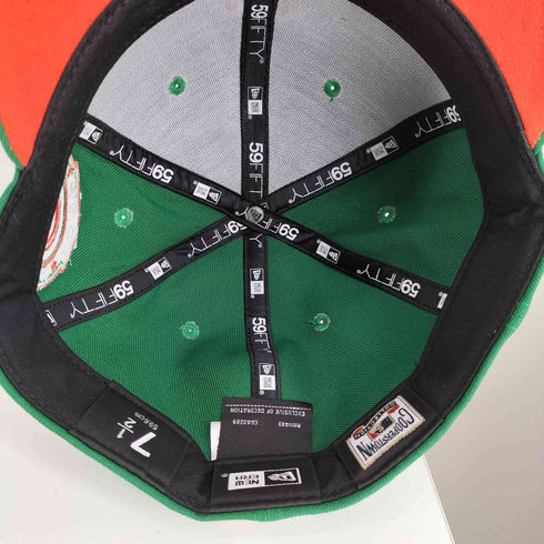 ニューエラ NEW ERA 59FIFTY 野球チーム ロゴ刺繍 6パネルキャップ メンズ 7 1/2 59.6cm