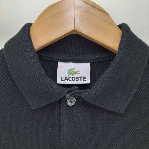 ラコステ LACOSTE ワンポイント 刺繍 S/S 鹿の子 ポロシャツ レディース 12