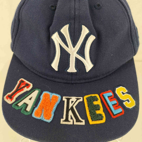 MLBワッペンロゴ ベースボールキャップ レディース 49-51