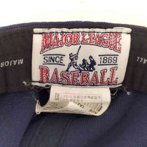 MLBワッペンロゴ ベースボールキャップ レディース 49-51