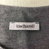 キャシャレル cacharel パール プリント カットオフ ノースリーブ タンクトップ レディース
