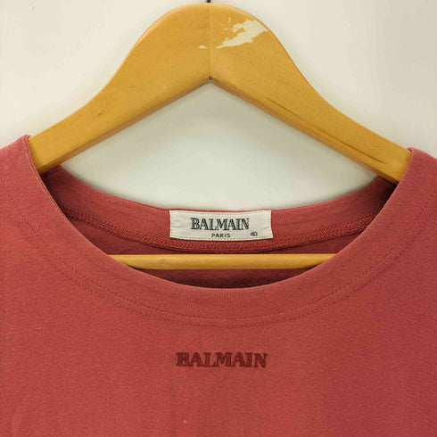 バルマン BALMAIN 刺繍ロゴ タンクトップ レディース 40