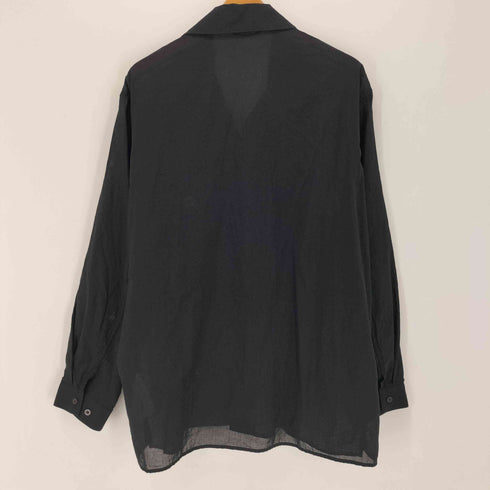 ブラームス BLURHMS 26SS Silk-Co Voile Open-collar Shirt L/S メンズ JPN:2