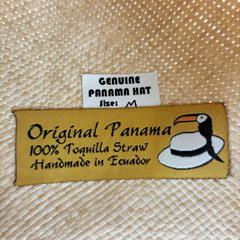 GENUINE PANAMA HAT エクアドル製 パナマ ストロー ハット レディース