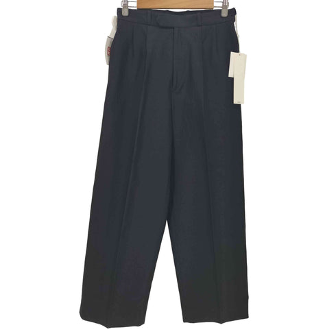 ブラームス BLURHMS 26SS Silk-Wo-Co Two-tuck Slacks メンズ JPN:1
