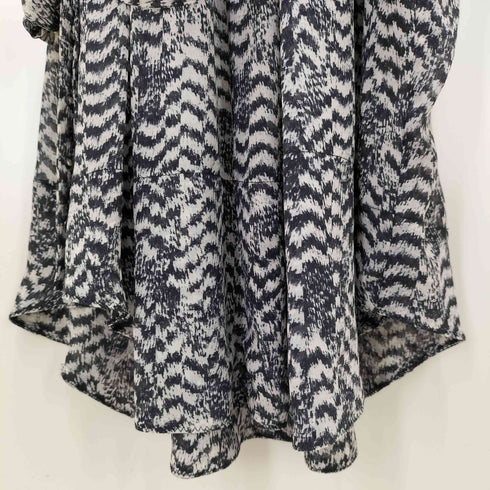 イザベルマラン ISABEL MARANT 総柄 シアー ワンピース レディース US:10