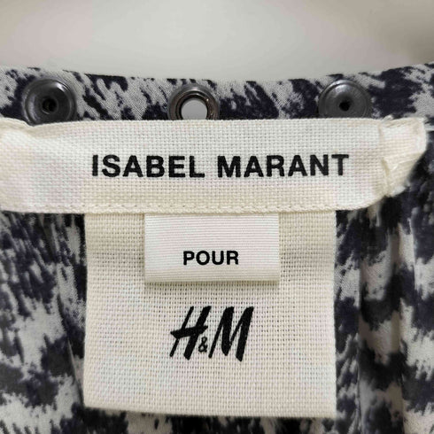 イザベルマラン ISABEL MARANT 総柄 シアー ワンピース レディース US:10