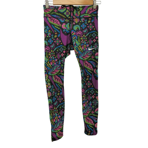 ナイキ NIKE ウィメンズ プリンテッド ランニングタイツ レディース M