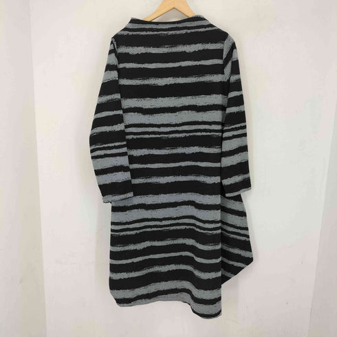 コイビトミサキ koibito misaki 総柄 モックネック ロングトップス チュニックワンピース レディース M-L
